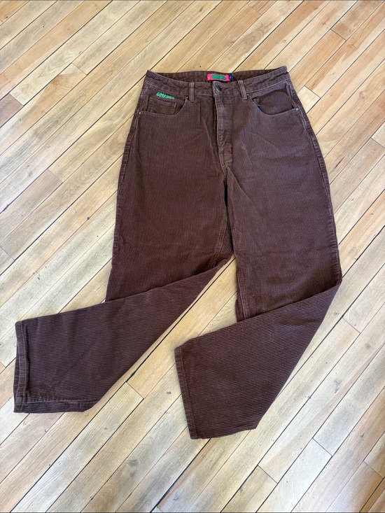 Empyre Pants - Empyre Women's Brown *Tori* Corduroy Straight-Leg Pants